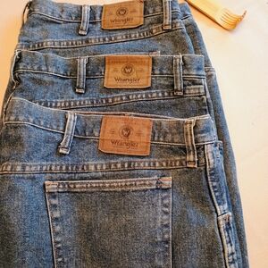 Wrangler Men's Blue Jeans